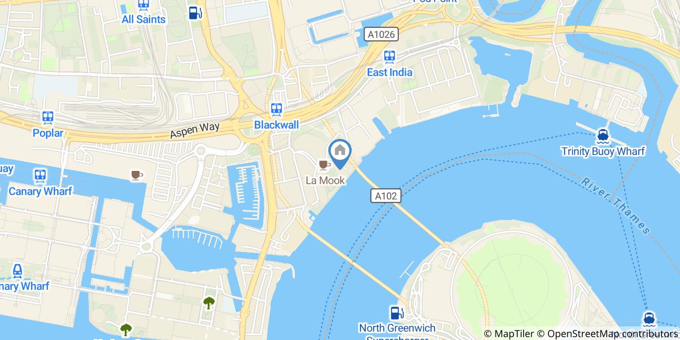 3 Bed Flat, New Providence Wharf, E14