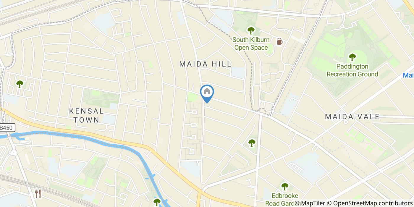 1 Bed Flat, Fernhead Road, W9
