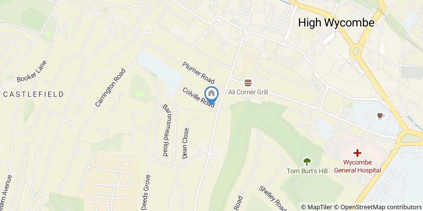 1 Bed Semi-Detached House, Colville Road, HP11