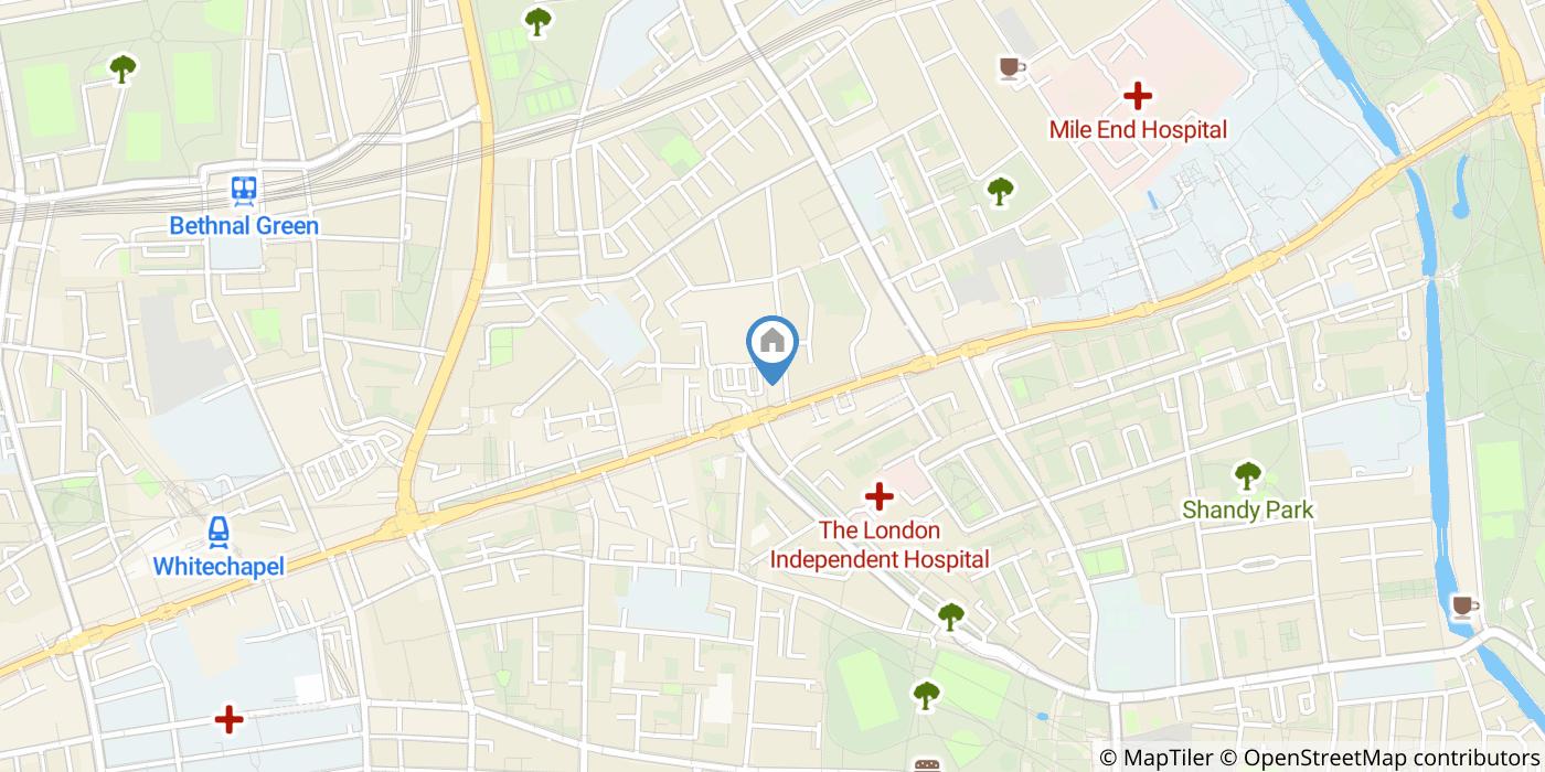 Room in a Shared Flat, Mile End Road, E1