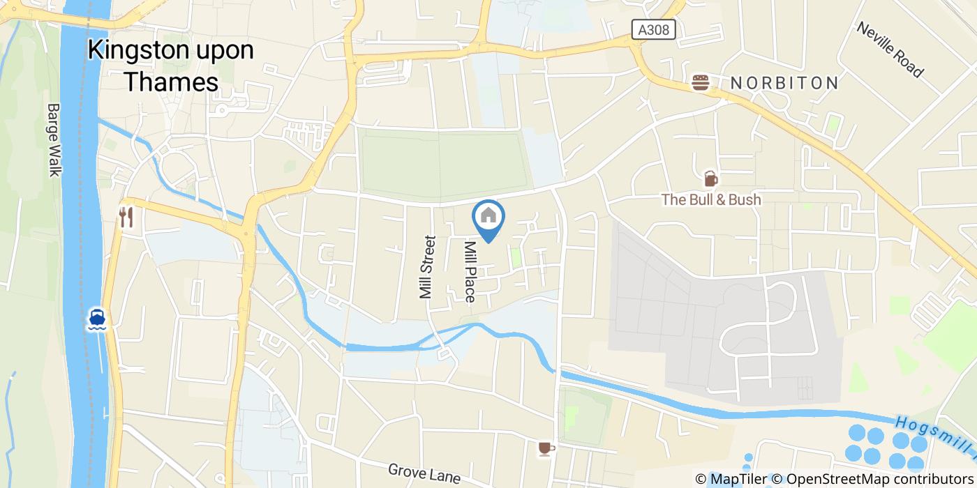 3 Bed Semi-Detached House, Mill Place, KT1