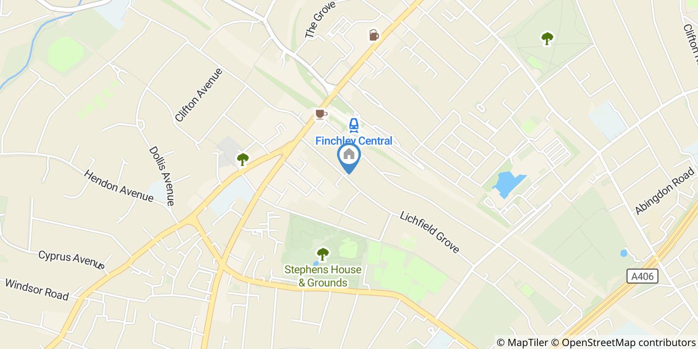 Studio Flat, Lichfield Grove, N3