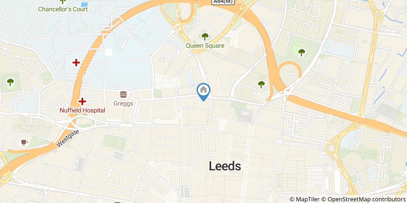 2 Bed Penthouse, Albion St, LS2