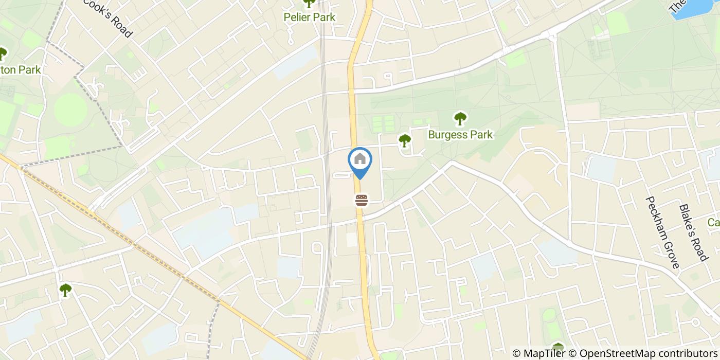 Studio Flat, Camberwell Road, SE5