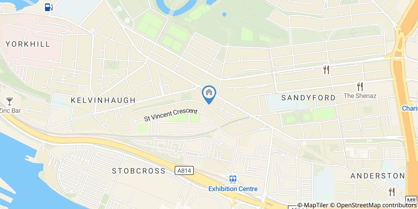 4 Bed Flat, Corunna St, G3