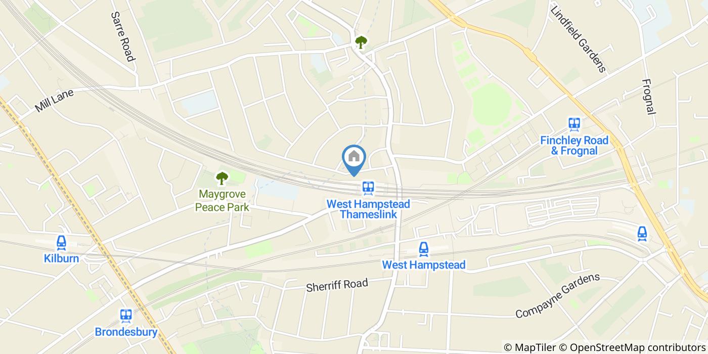 Bedsit, Sumatra Road, NW6