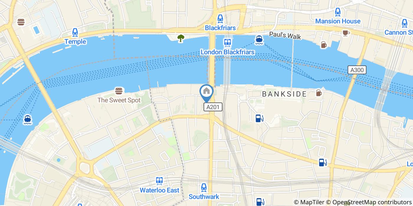 2 Bed Flat, One Blackfriars, SE1