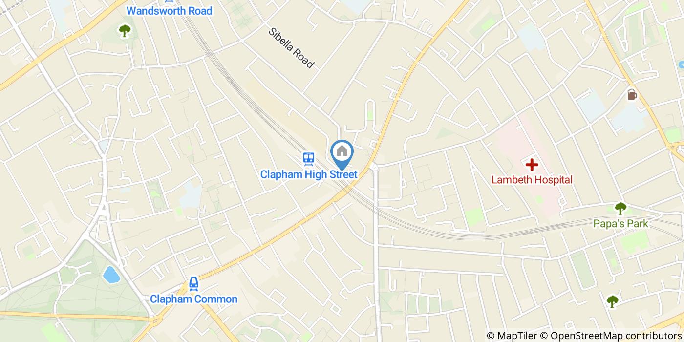 2 Bed Flat, Gauden Road, SW4