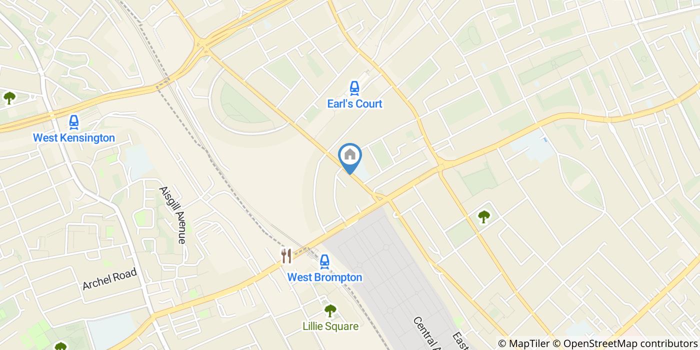 1 Bed Flat, Warwick Road, SW5
