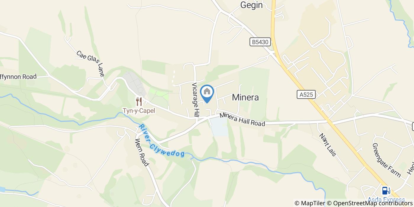 2 Bed Flat, Vicarage Hill, LL11