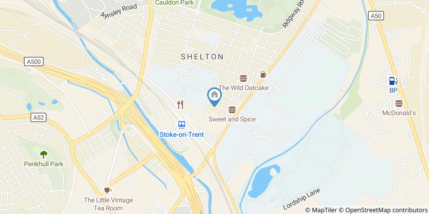 Room in a Shared House, Thornton Road, ST4