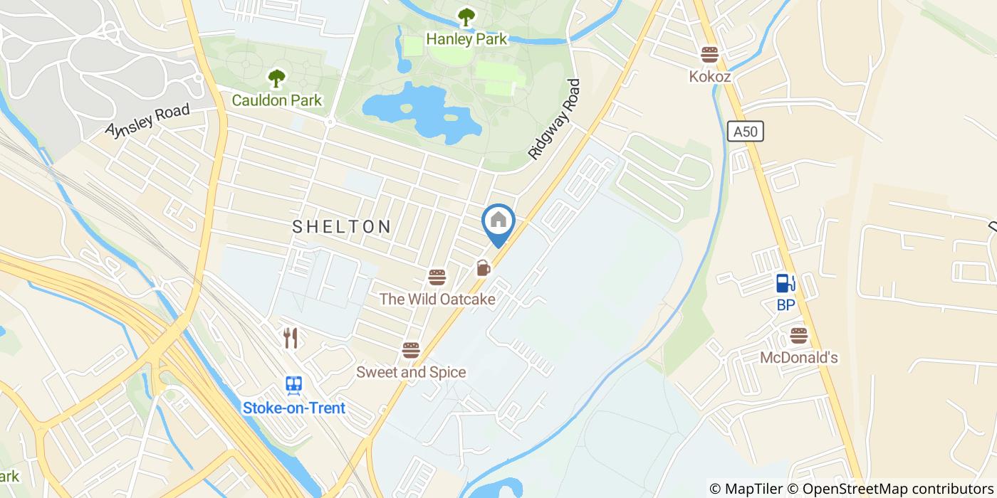 Room in a Shared House, Leek Road, ST4