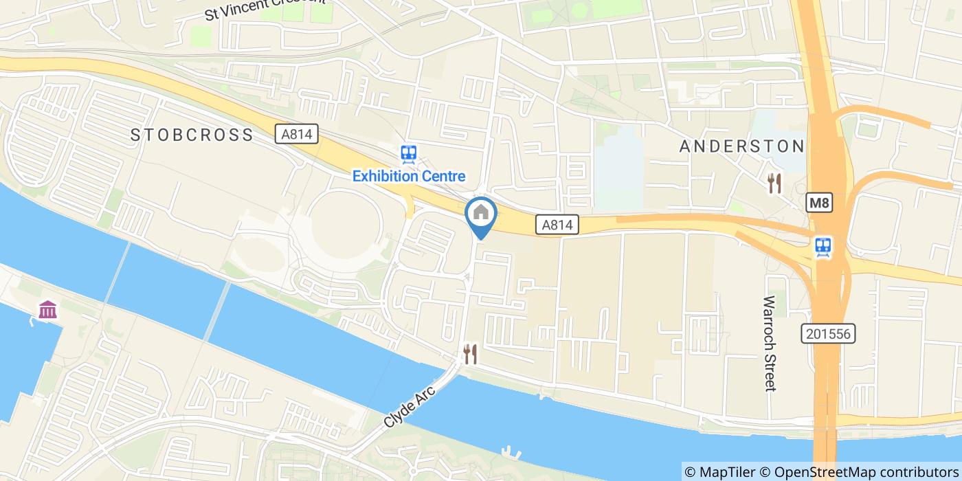 2 Bed Flat, Stobcross St, G3