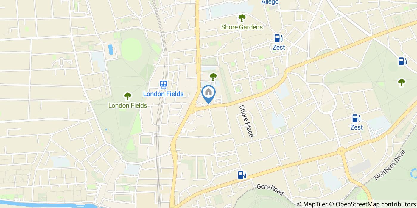 Room in a Shared Flat, Well St, E9