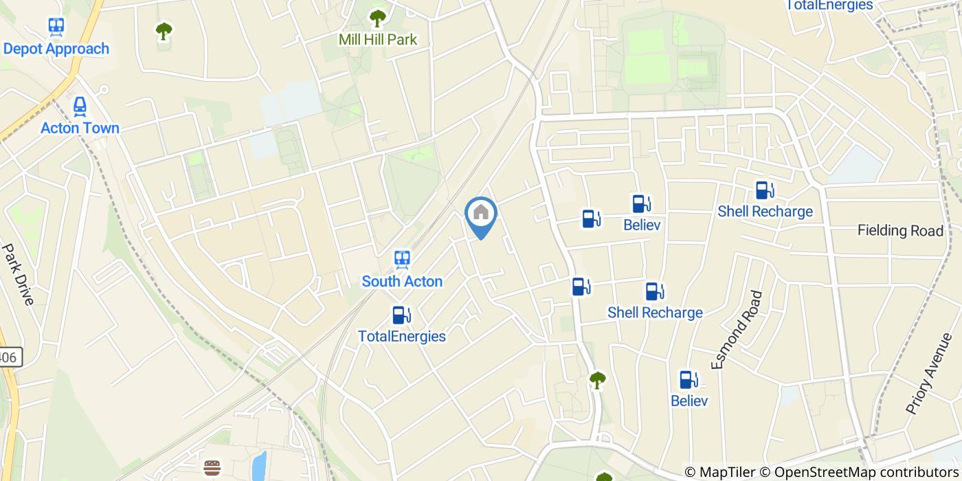 Room in a Shared House, Chapter Close, W4