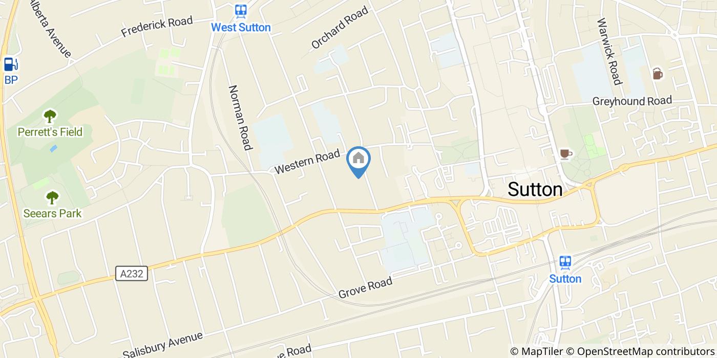 1 Bed Flat, Lindsay Court, SM1