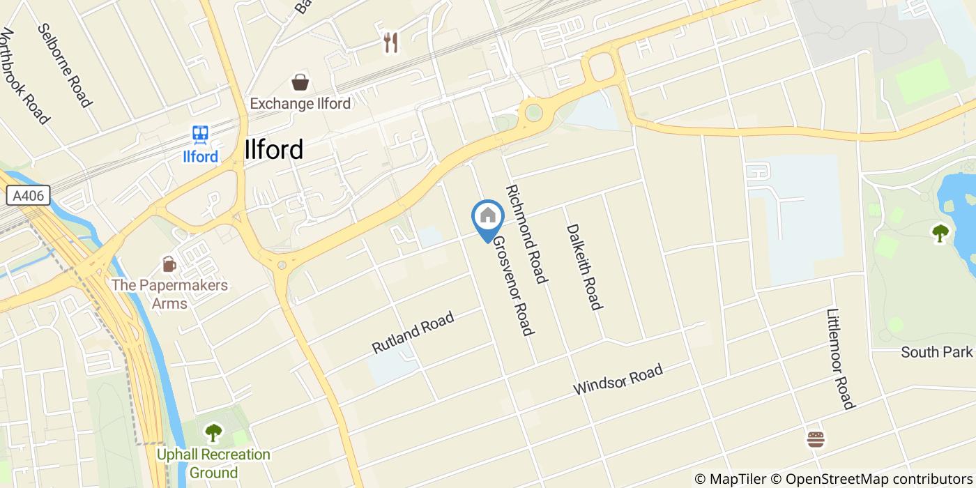 1 Bed Flat, Grosvenor Road, IG1