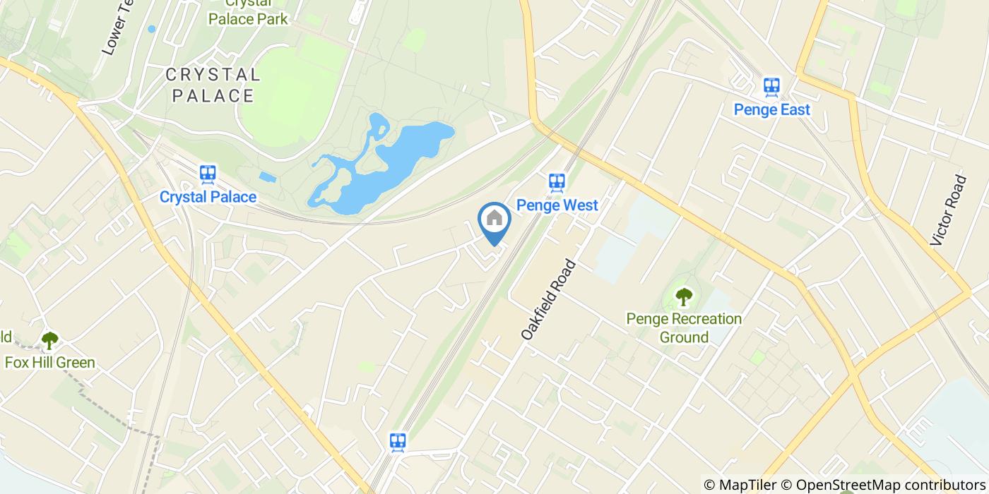 1 Bed Flat, Kelso Court, SE20
