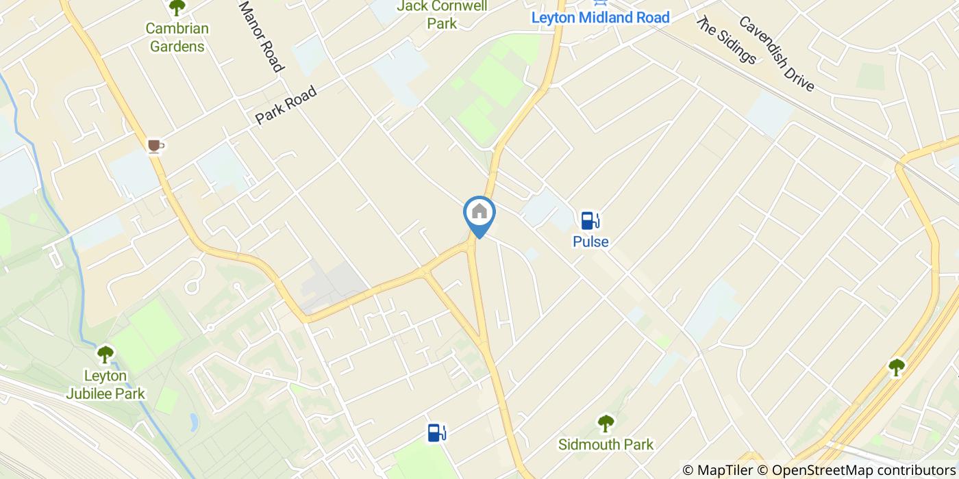 Studio Flat, High Road Leyton, E10