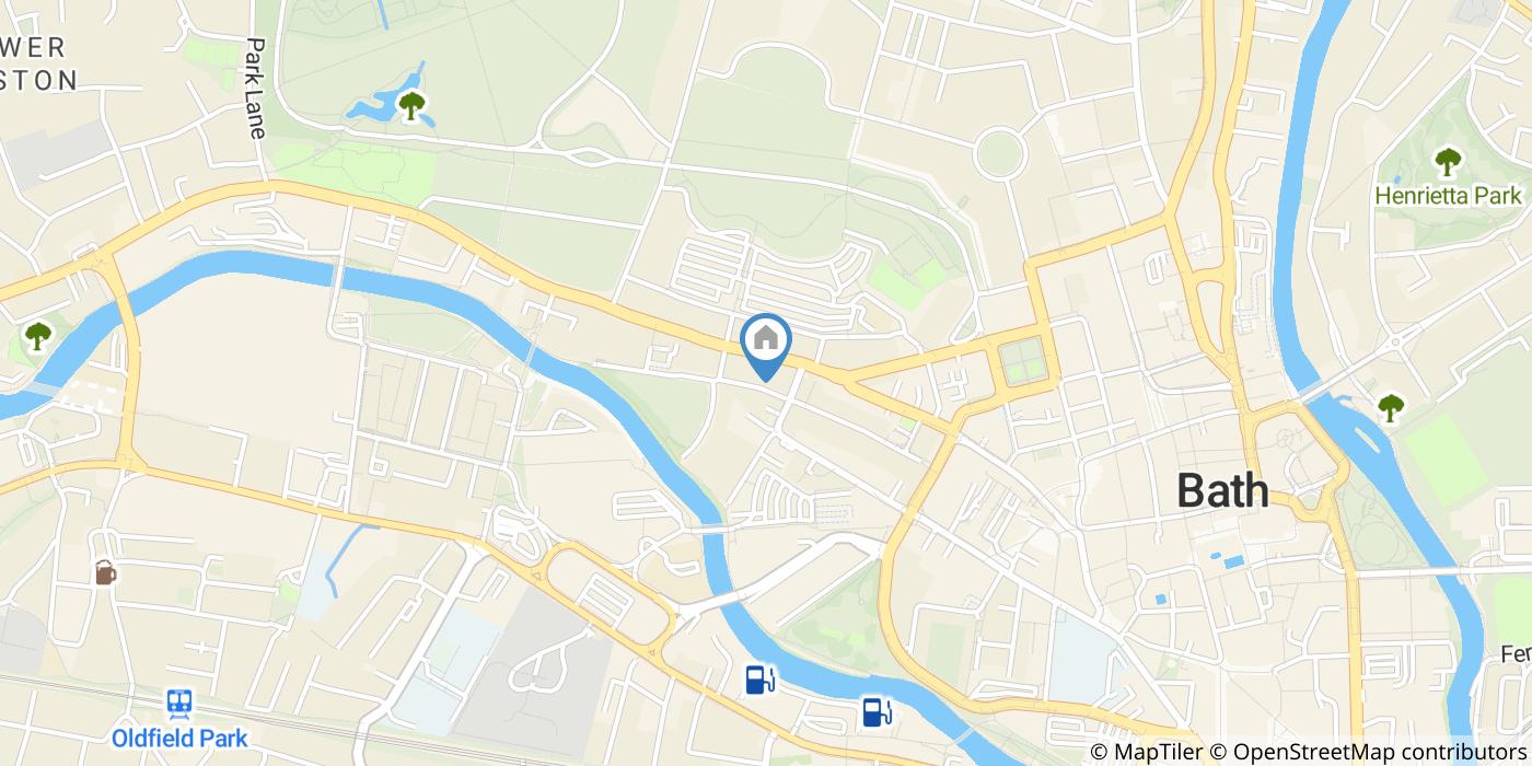 2 Bed Flat, Clarkson House, BA1
