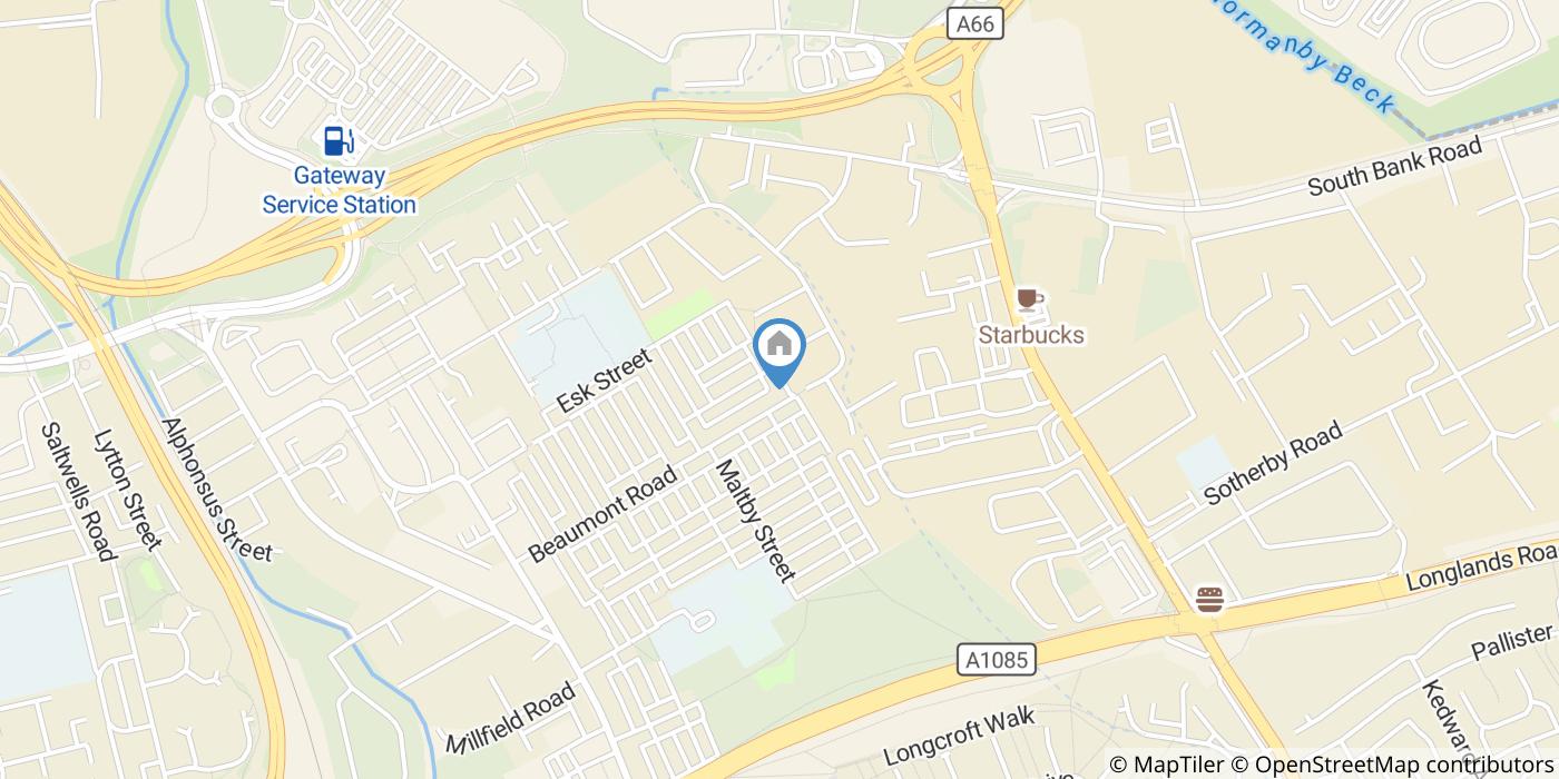 3 Bed Terraced House, Pilkington St, TS3
