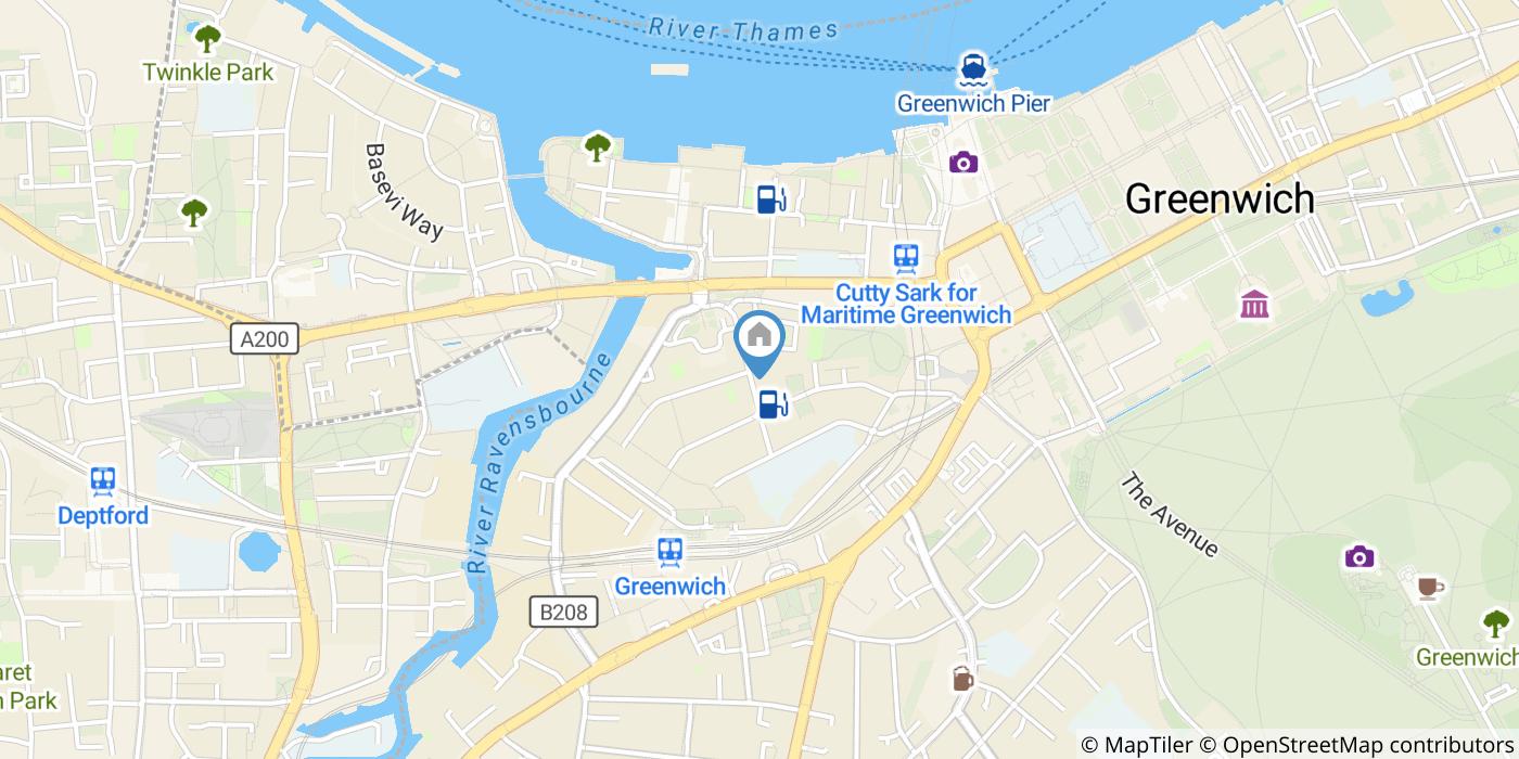 1 Bed Flat, Haddo St, SE10