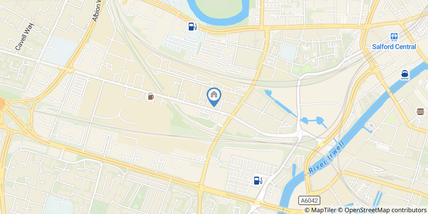 2 Bed Flat, Liverpool St, M5