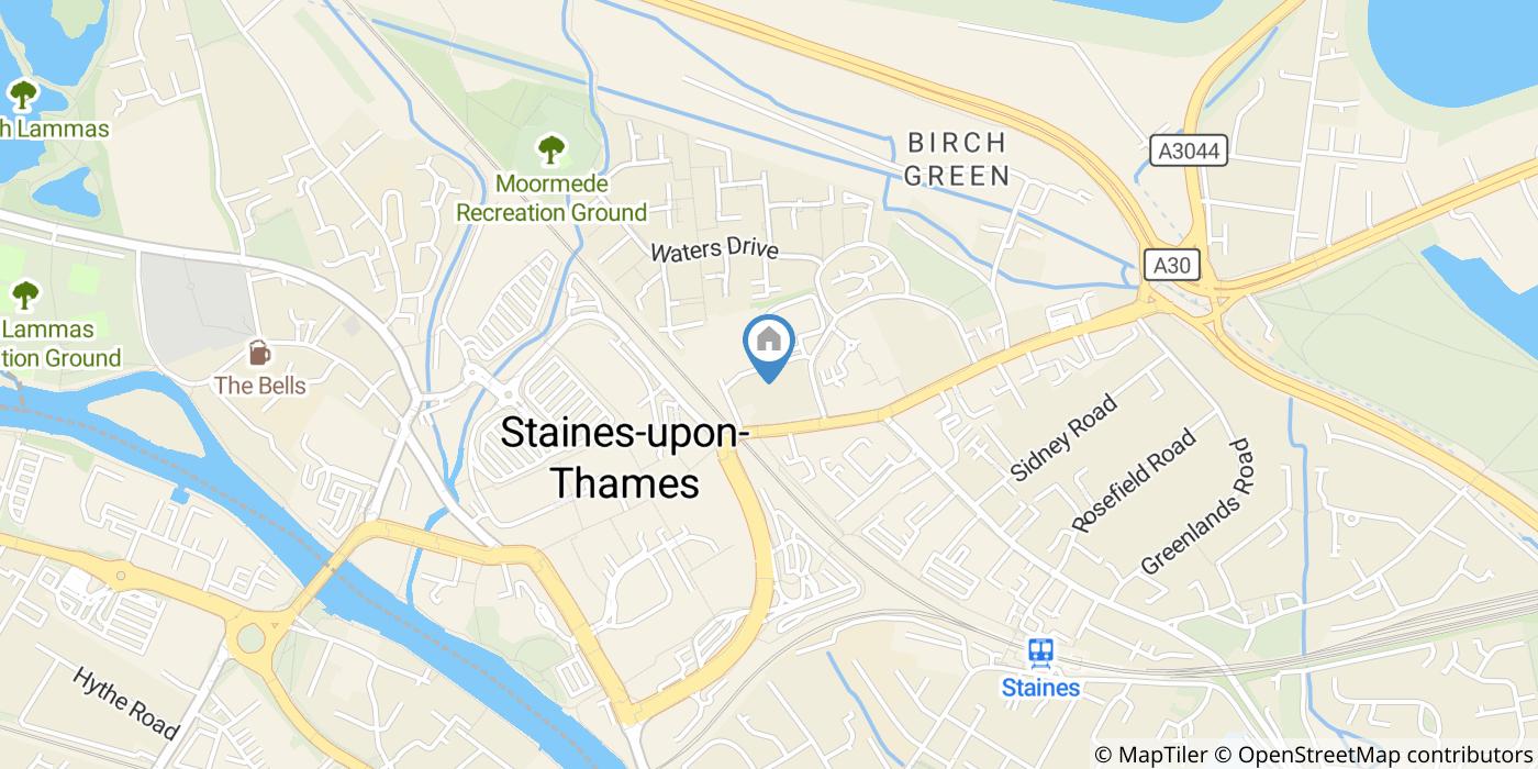 2 Bed Flat, Sandown House, TW18