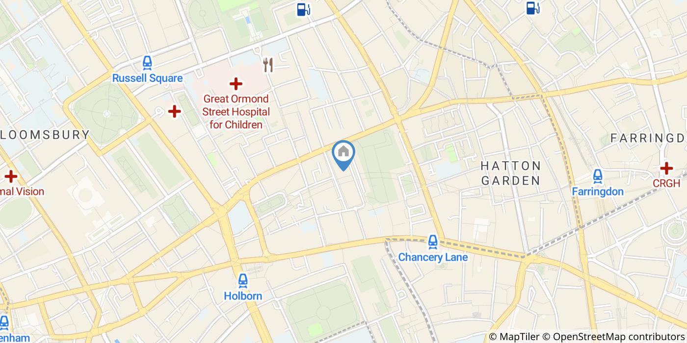 Studio Flat, Holborn, WC1R