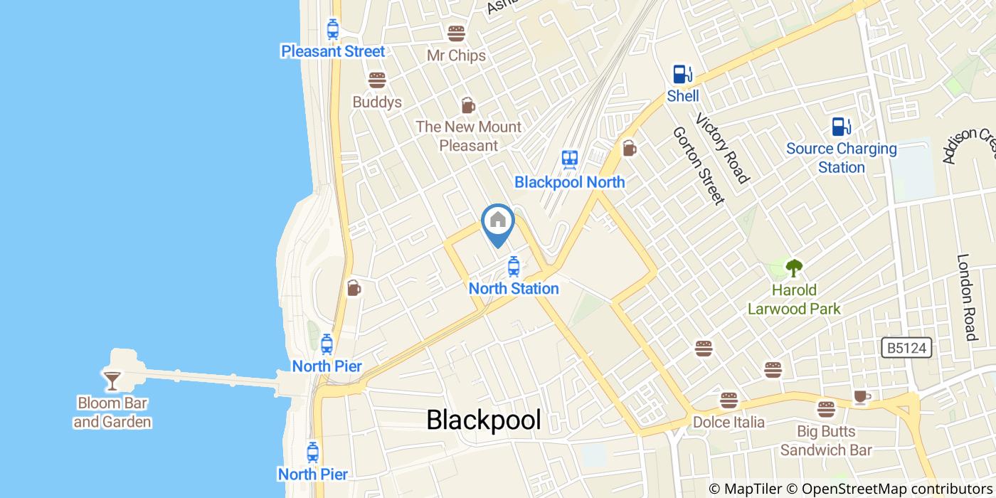 1 Bed Flat, Blackpool, FY1