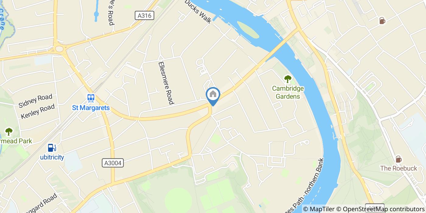 Studio Flat, Richmond Road, TW1