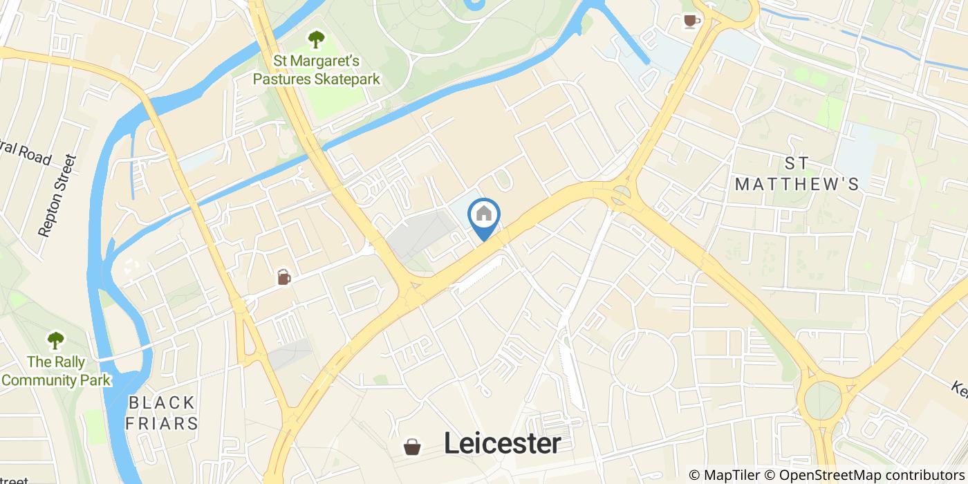 Studio Flat, Eastern House, LE1
