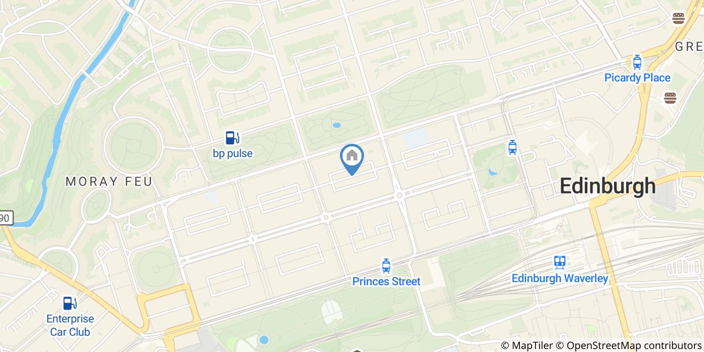 1 Bed Flat, Thistle Street, EH2