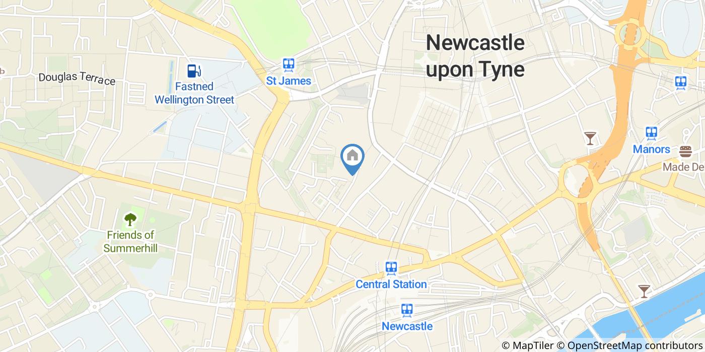 2 Bed Flat, Low Friar St, NE1
