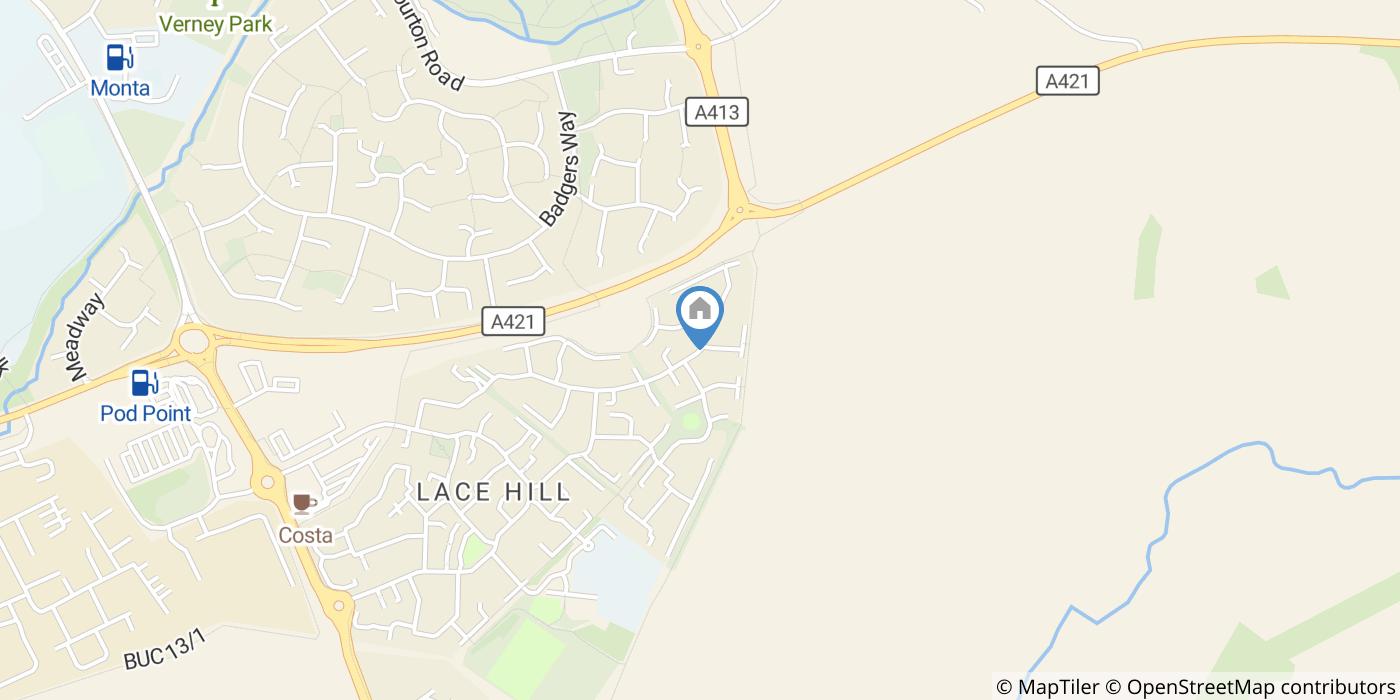 3 Bed Semi-Detached House, Threads Lane, MK18