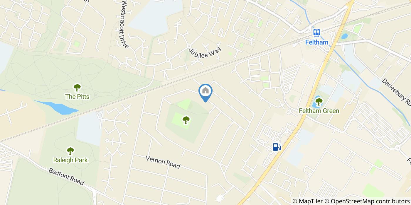 Studio Flat, Guildford Avenue, TW13