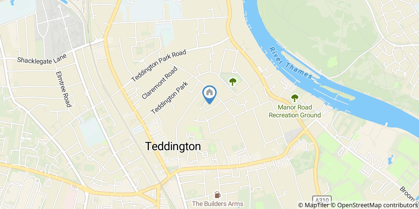 2 Bed Maisonette, Cambridge Road, TW11