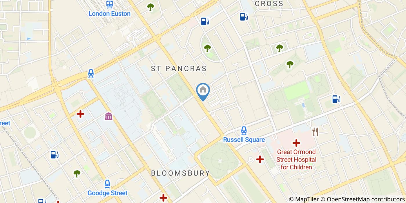 Studio Flat, Scape Bloomsbury, WC1H