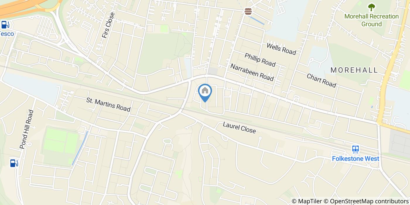 2 Bed Flat, Broomfield Road, CT19