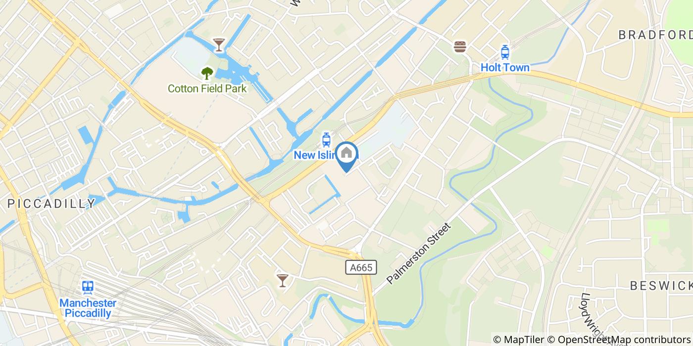 2 Bed Flat, Loom Building, M4