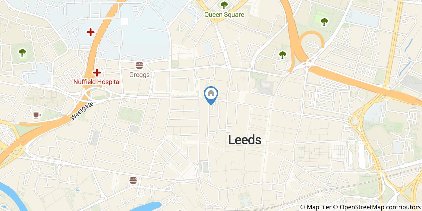 1 Bed Flat, Headrow Residence, LS1