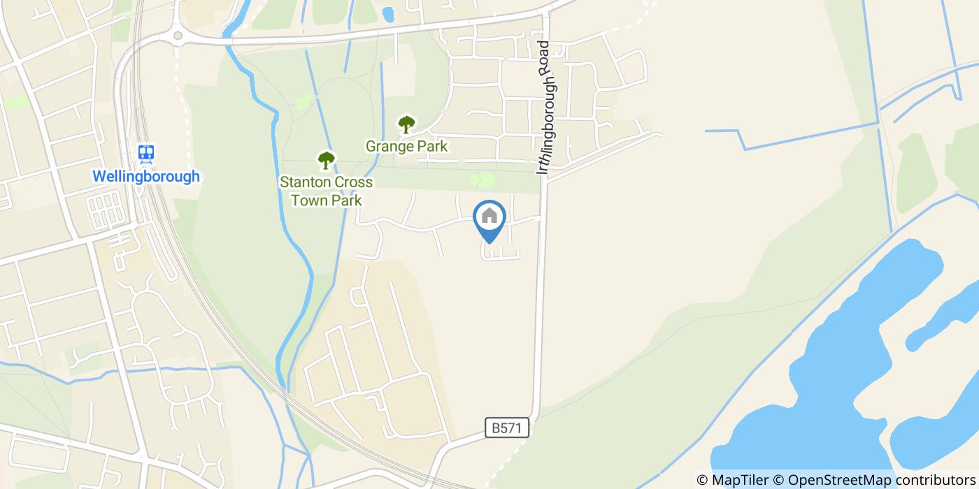 3 Bed Detached House, Dewberry Way, NN8