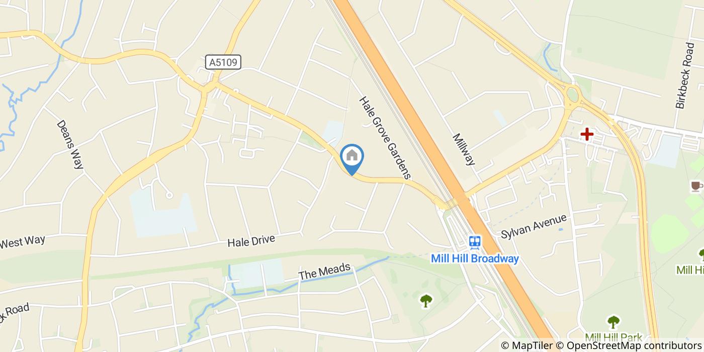 Studio Flat, Hale Lane, NW7
