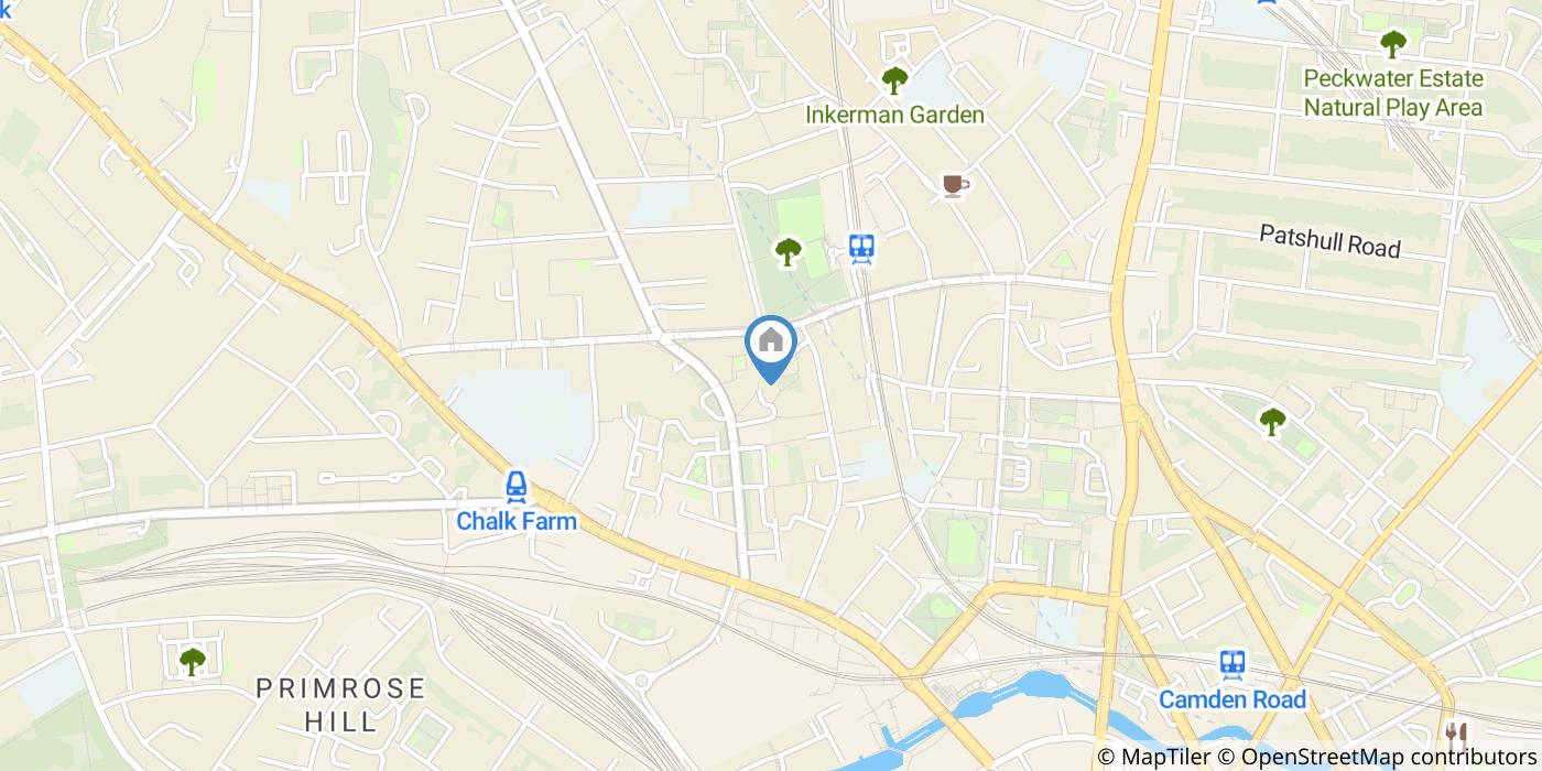 4 Bed Flat, Forge Place, NW1