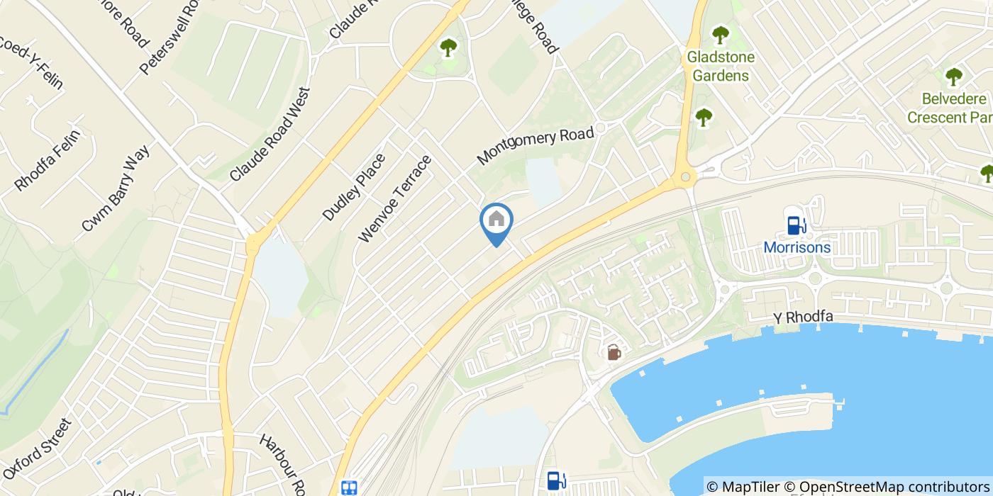 1 Bed Flat, High Street, CF62