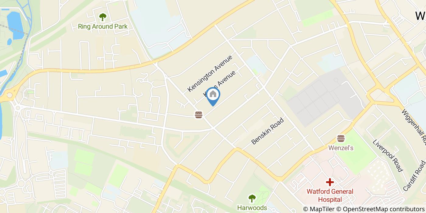 Room in a Shared House, Princes Avenue, WD18
