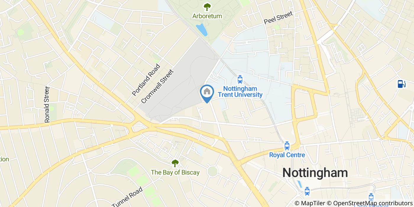 2 Bed Flat, Clarendon House, NG1