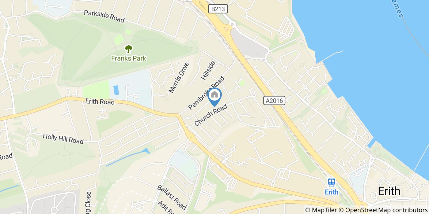Studio Flat, Church Road, DA8
