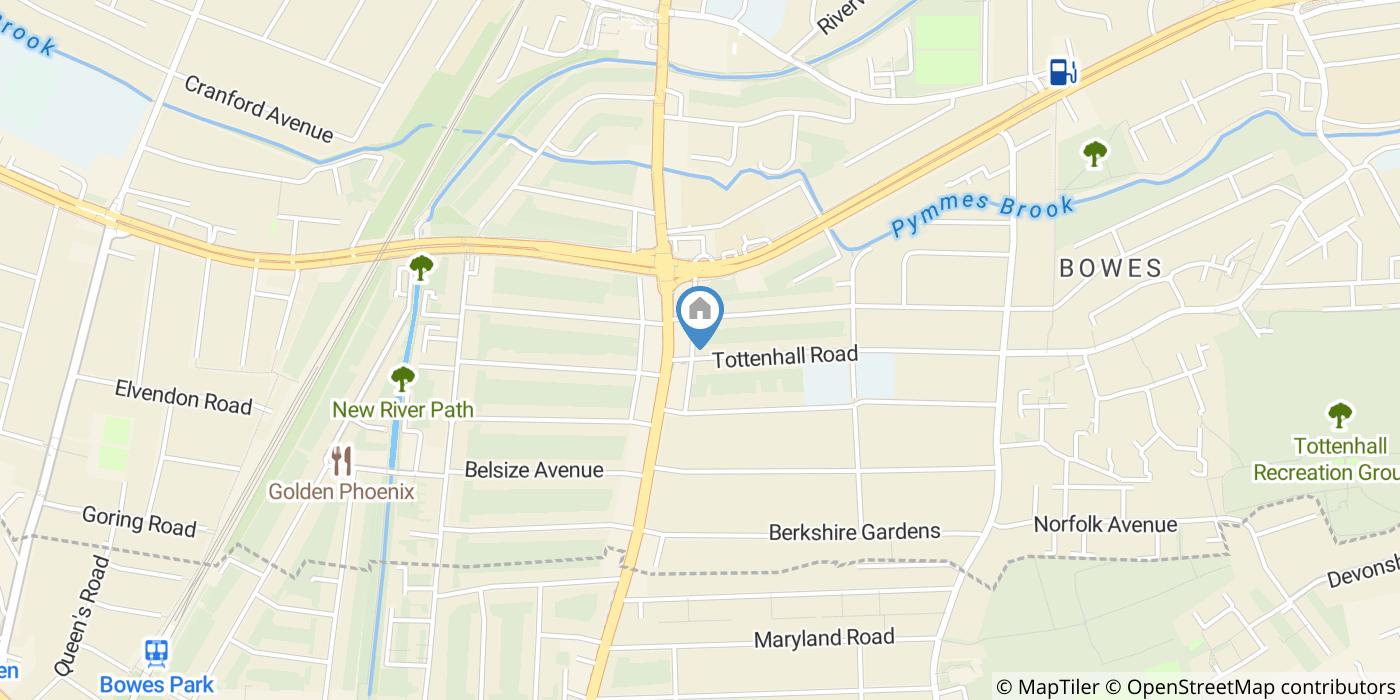 3 Bed Detached House, Tottenhall Road, N13