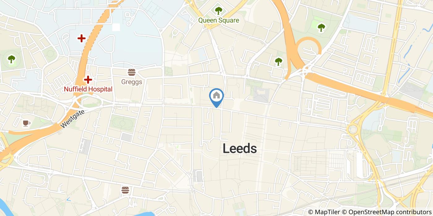 Studio Flat, The Headrow, LS1